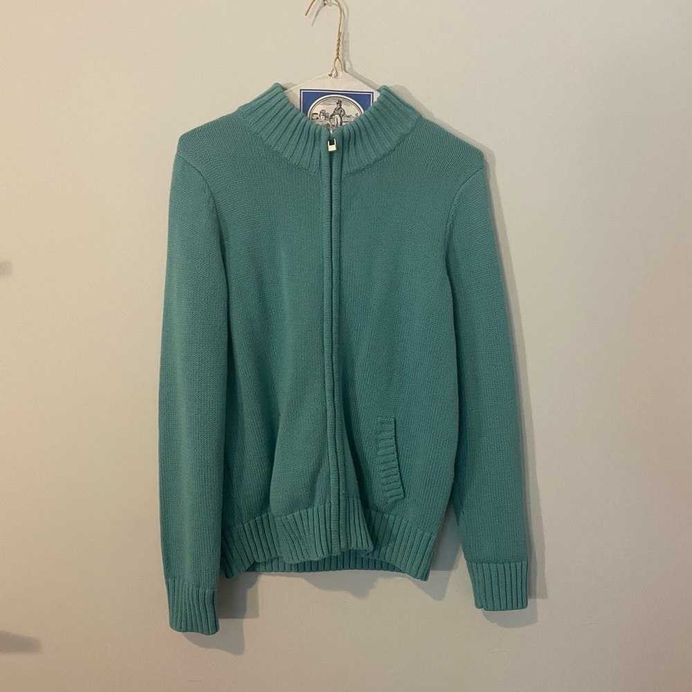 Appleseed’s zip up cardigan with pockets